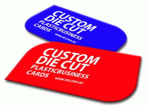 Custom Die Cut Plastic Cards